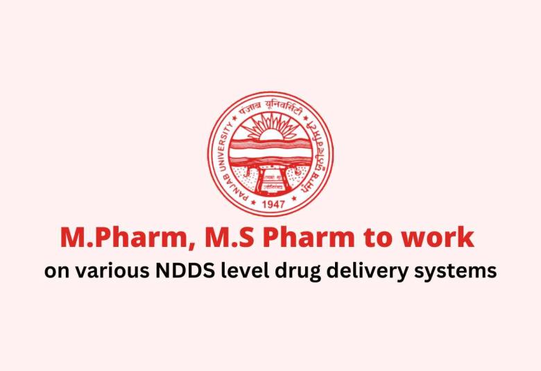 Job for M.Pharm, M.S Pharm as Research Scholars at Panjab University