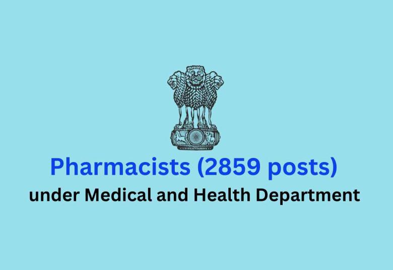Opening for Pharmacists under Medical and Health Department 