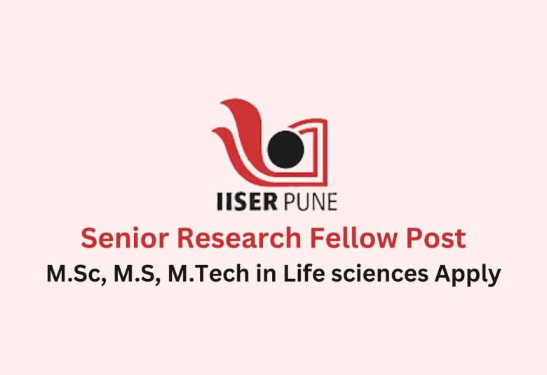 Vacancy for Senior Research Fellow at IISER