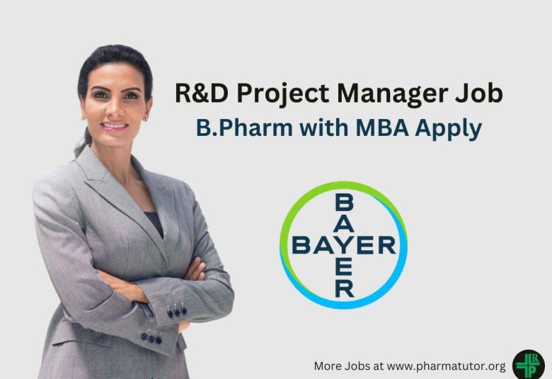 Bayer looking for R&D Project Manager