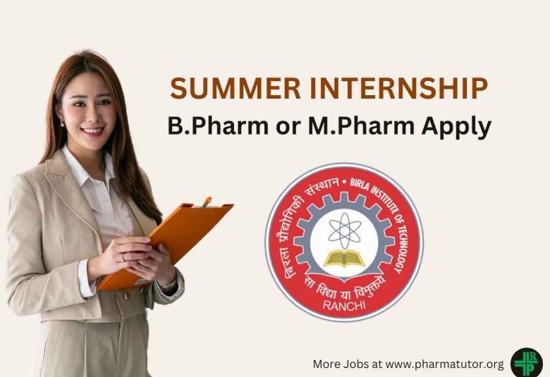 Summer Internship at Birla Institute of Technology