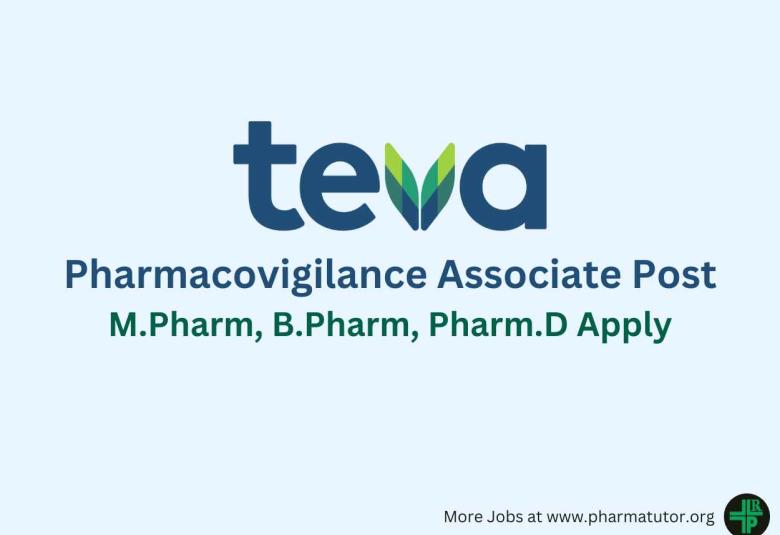 Walk in for Pharmacovigilance Associate at Teva