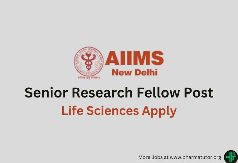 Applications invited for Post of SRF at AIIMS