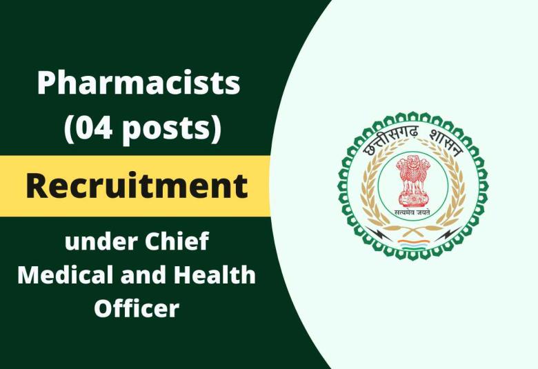 CMHO Pharmacists Recruitment