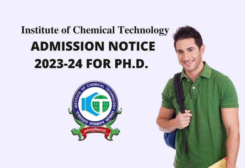 Online applications are invited for the following Ph.D programmes at ICT