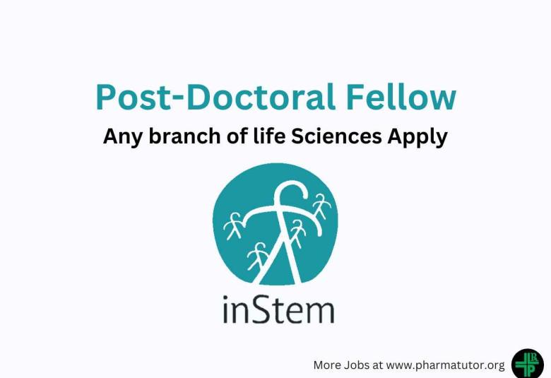 Advertisement for Post-Doctoral Fellow at inStem