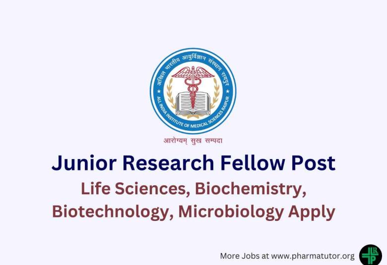 AIIMS invites applications for Junior Research Fellow