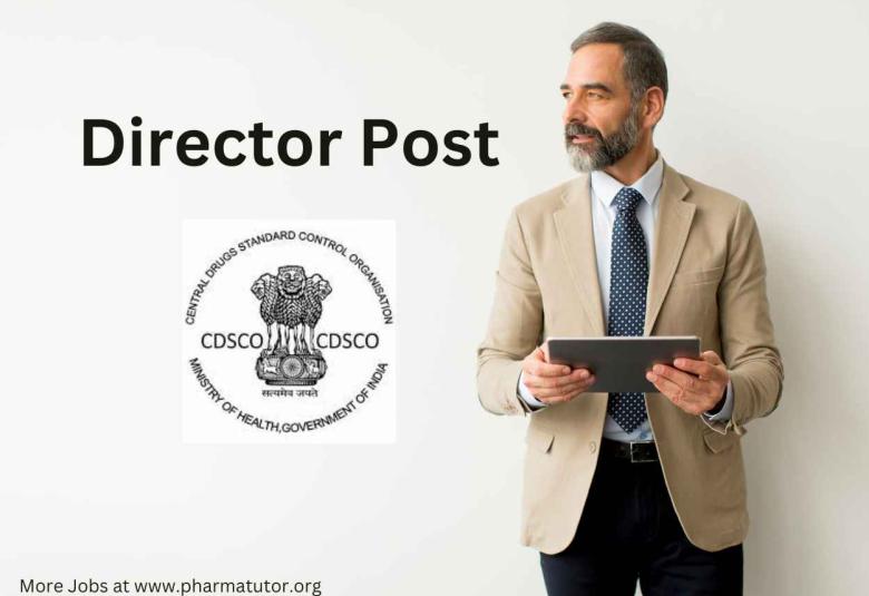 Applications are invited for Director at Central Drugs Testing Laboratory