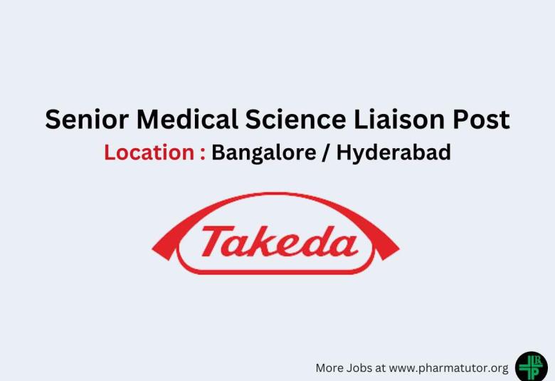 Takeda looking for Senior Medical Science Liaison