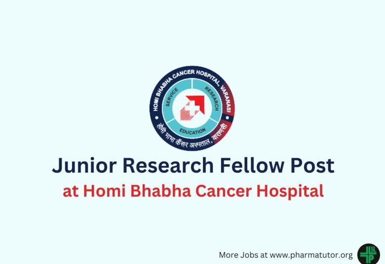 Walk in for Junior Research Fellow at Homi Bhabha Cancer Hospital