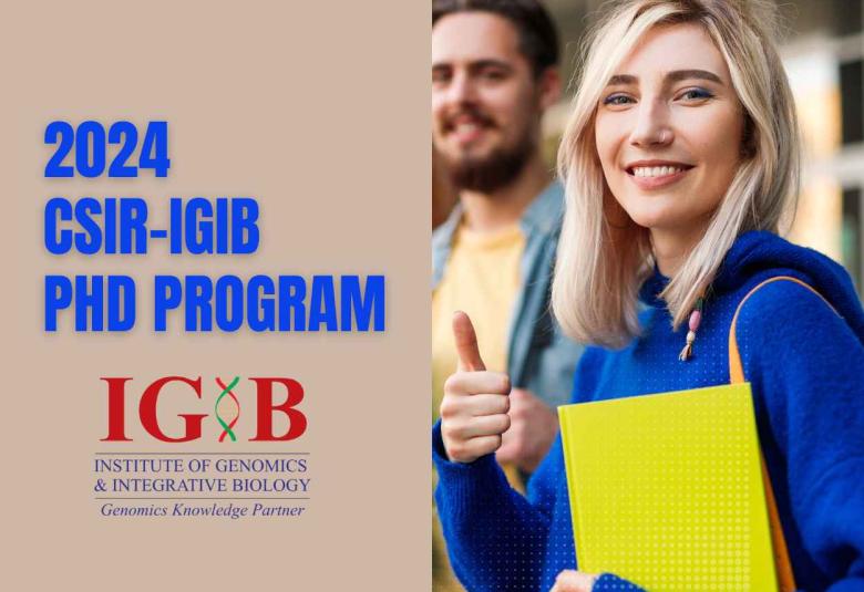 CSIR-IGIB PhD Program January 2024