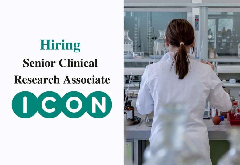 ICON plc Hiring Senior Clinical Research Associate