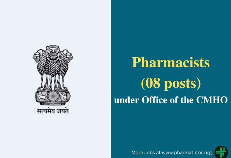 Job for Pharmacists under Office of the CMHO