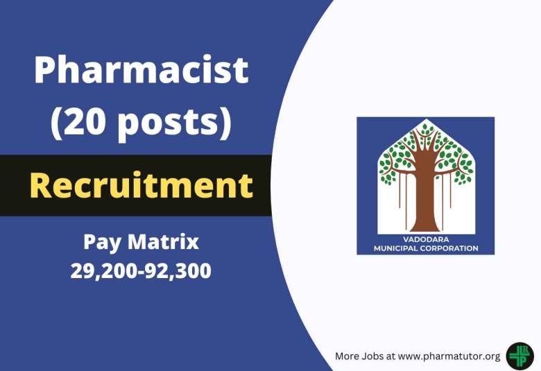 Recruitment for Pharmacists in VMC