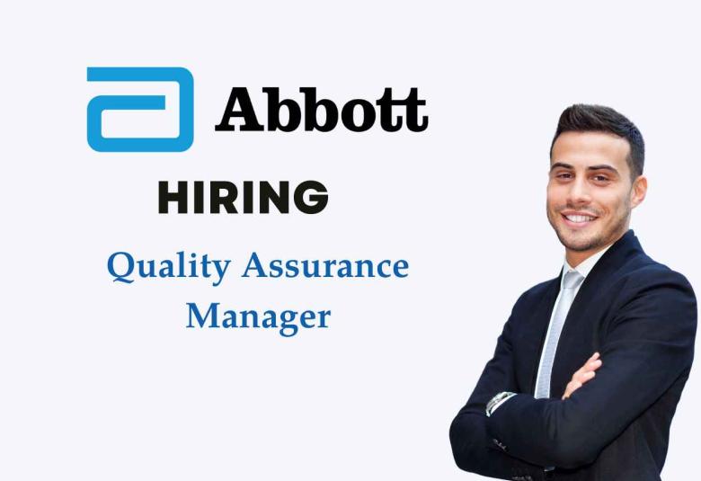 Require Quality Assurance Manager at Abbott
