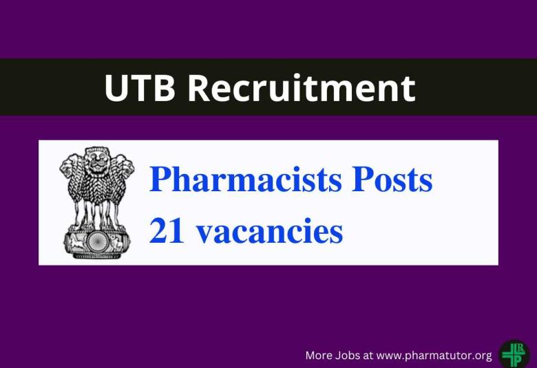 UTB Pharmacists Recruitment
