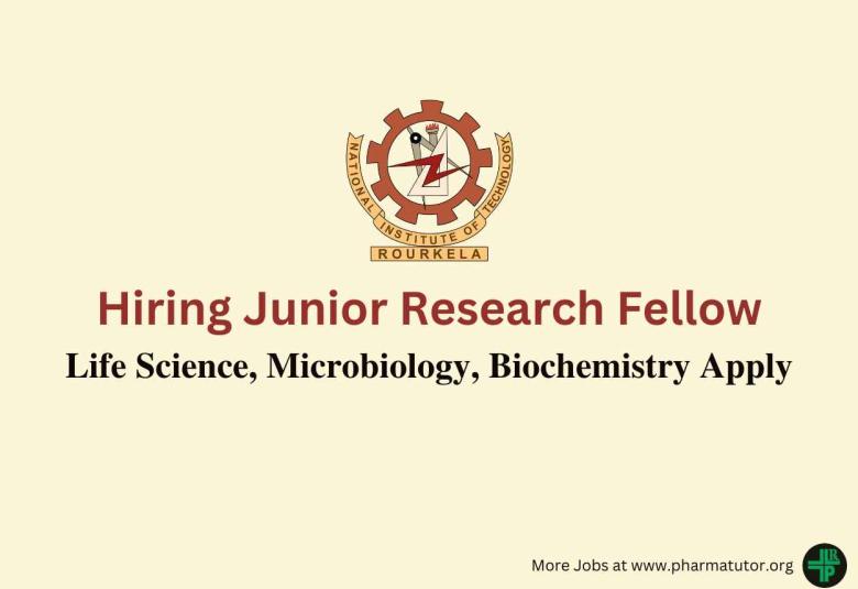 Vacancy for Junior Research Fellow at National Institute of Technology