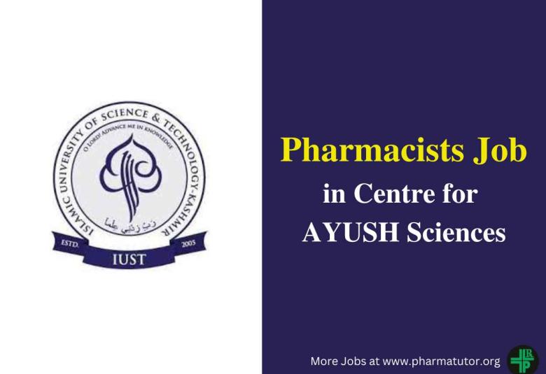 Apply Online for Pharmacist at Islamic University of Science and Technology