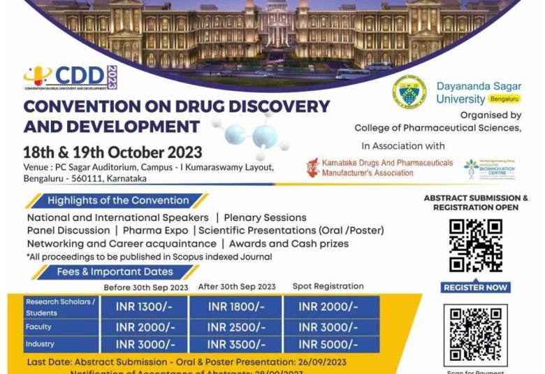 CONVENTION ON DRUG DISCOVERY AND DEVELOPMENT