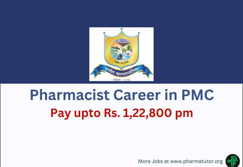 Job for Pharmacist in Municipal Corporation