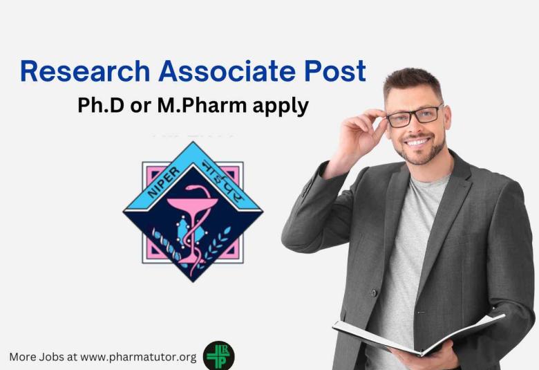 Opportunity for Research Associate to work at NIPER