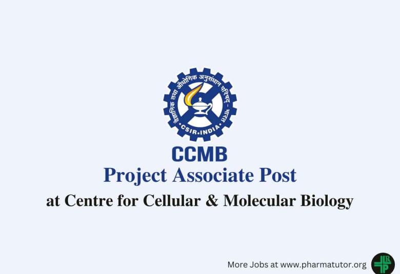 Vacancy for Project Associate at CCMB