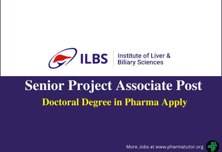 Vacancy for Senior Project Associate at ILBS