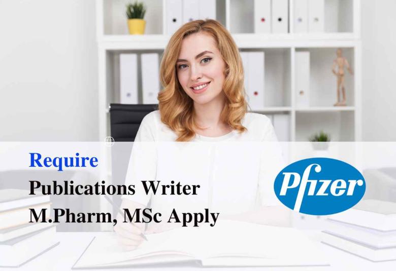 Work as Publications Writer at Pfizer