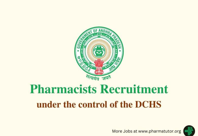 Applications are invited for Pharmacists under the control of the DCHS