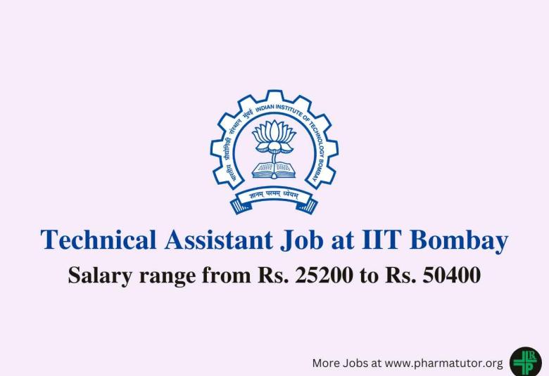 Applications are invited for Technical Assistant at IIT Bombay
