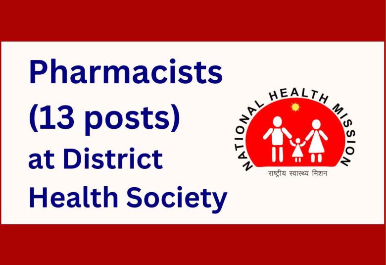 Apply Online for Pharmacists at District Health Society