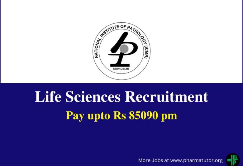 Life Sciences Recruitment at National Institute of Pathology