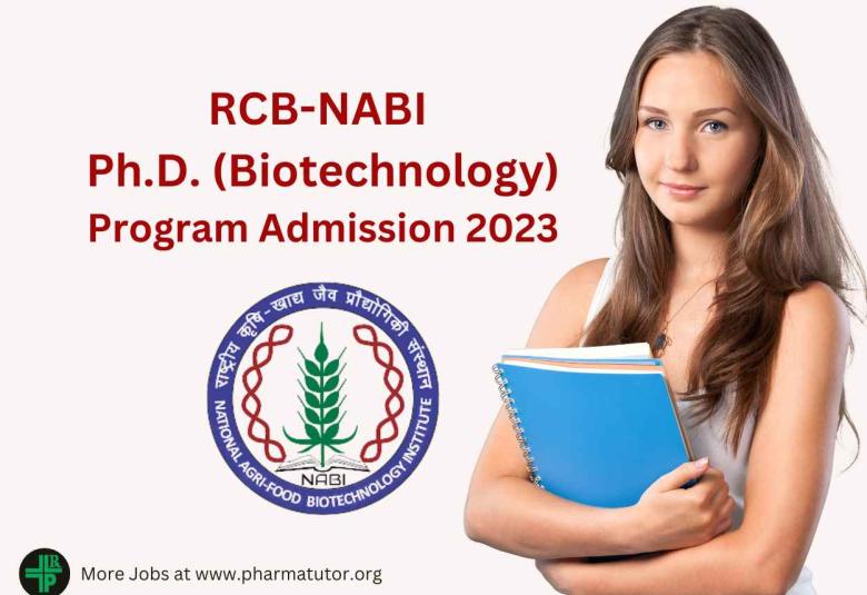 RCB-NABI Ph.D. (Biotechnology) Program Admission 2024