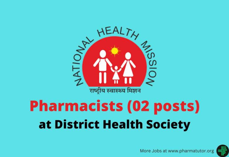 Vacancy for Pharmacist at District Health Society