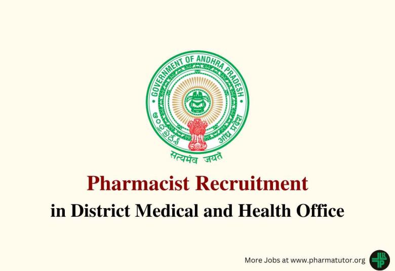 Vacancy for Pharmacist in District Medical and Health Office