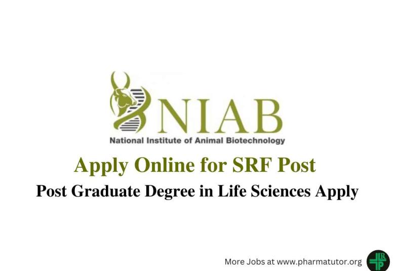 Apply Online for Senior Research Fellow at NIAB