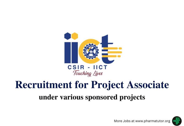 IICT Recruitment for Project Associate