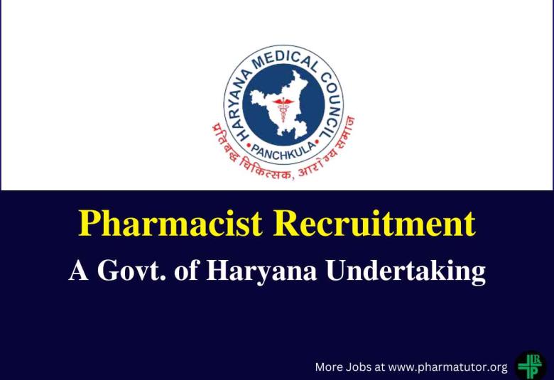 Vacancy for Pharmacist in HMSCL
