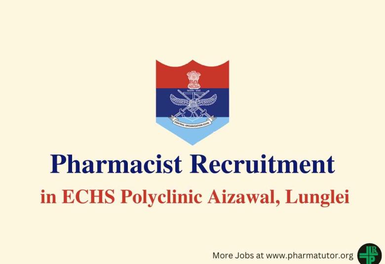 ECHS invites applications for post of Pharmacist