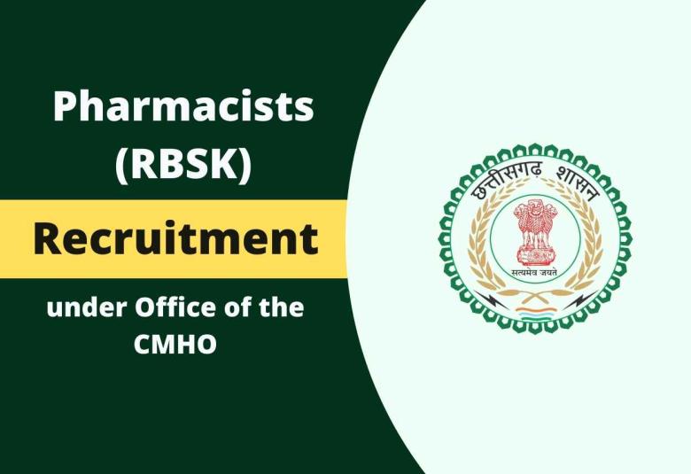 Job for Pharmacist under Office of the CMHO