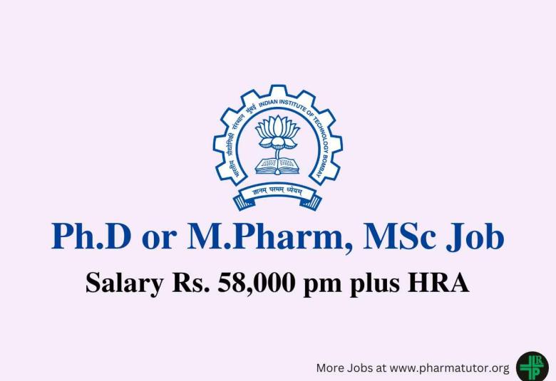 Job for Research Associate at IIT Bombay