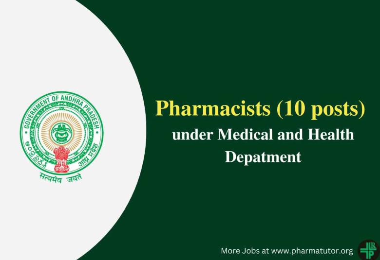 Recruitment for Pharmacists under Medical and Health Depatment