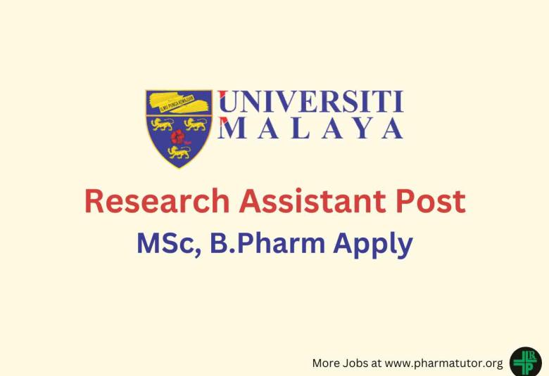 Work as Research Assistant at Universiti Malaya