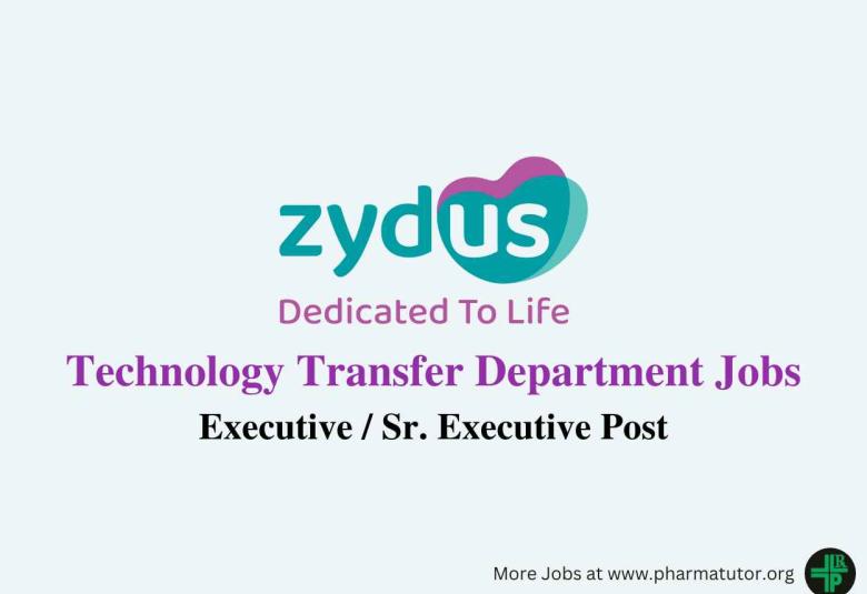 Interview for Technology Transfer department at Zydus Lifesciences