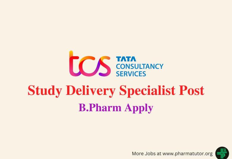 TCS looking for Study Delivery Specialist