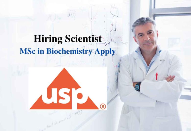 United States Pharmacopeia Hiring Scientist