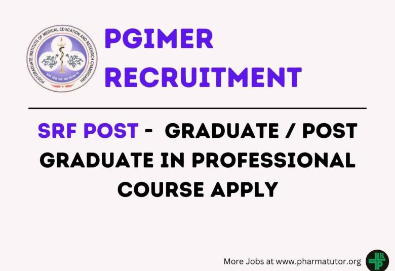 Vacancy for Senior Research Fellow at PGIMER