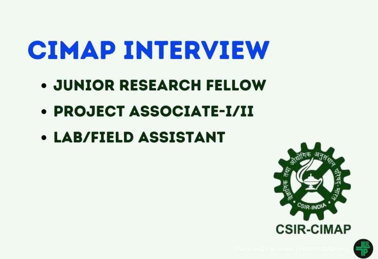CIMAP Jobs
