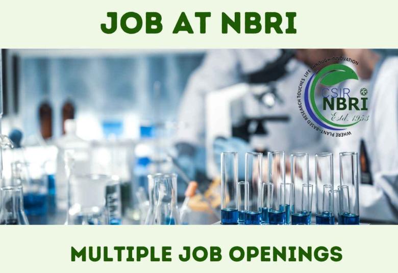 Multiple Job openings at National Botanical Research Institute