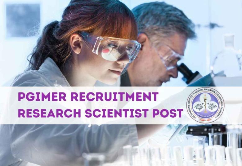 Vacancy for Research Scientist at PGIMER